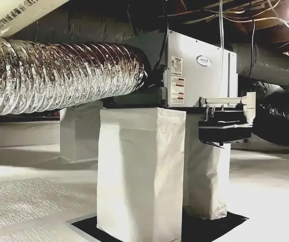 New Crawl Space Encapsulation at Syracuse, NY